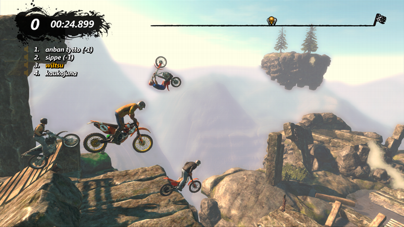 Illustration for article titled Motocross Bikes Soar at Awkward Angles in Trials Evolution's Newest Screenshots